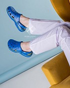 Обувь медицинская унисекс Coqui Jumper синий-лайм